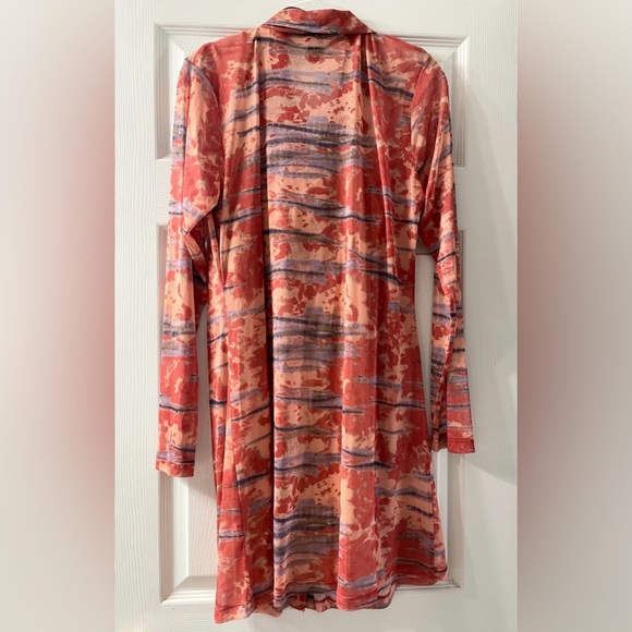 Long sleeve mesh dress - Picture 4 of 4